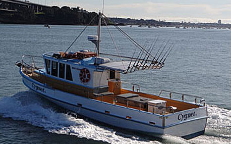 45 ft "Cygnet II" professional charter vessel